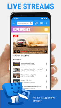 Download Web Video Cast | Browser to TV Pemutar & Editor Video untuk Android tangkapan layar 5
