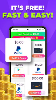 Download PLAYTIME - Earn Money Playing Hiburan untuk Android tangkapan layar 4
