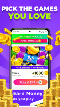 Download PLAYTIME - Earn Money Playing Hiburan untuk Android tangkapan layar 6