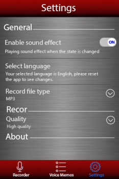 Download Voice recorder Musik dan audio untuk Android tangkapan layar 4