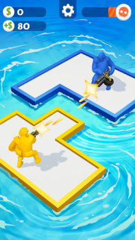 Download War of Rafts: Crazy Sea Battle Arkade untuk Android tangkapan layar 2
