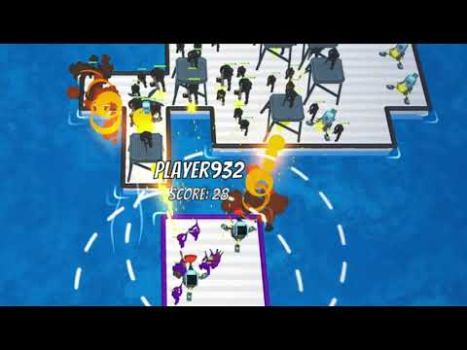 Download War of Rafts: Crazy Sea Battle Arkade untuk Android tangkapan layar 8