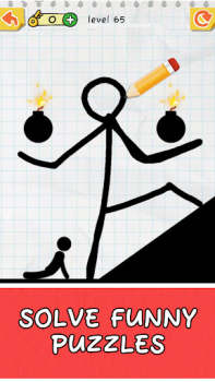 Download Draw 2 Save: Stickman Puzzle Teka-teki untuk Android tangkapan layar 4