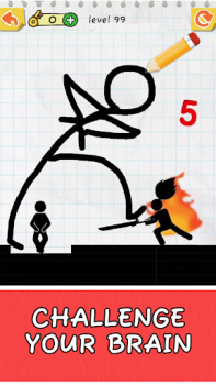 Download Draw 2 Save: Stickman Puzzle Teka-teki untuk Android tangkapan layar 5