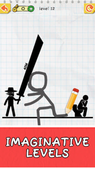 Download Draw 2 Save: Stickman Puzzle Teka-teki untuk Android tangkapan layar 6