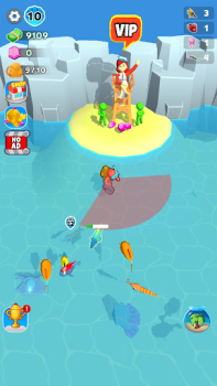 Download Aquarium Land - Fishbowl World Arkade untuk Android tangkapan layar 2