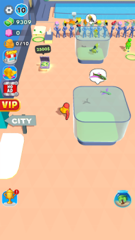 Download Aquarium Land - Fishbowl World Arkade untuk Android tangkapan layar 3