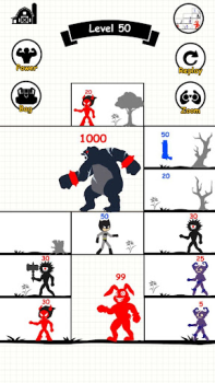 Download Stick Fight: Endless Battle Strategi untuk Android tangkapan layar 3