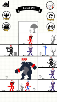 Download Stick Fight: Endless Battle Strategi untuk Android tangkapan layar 4