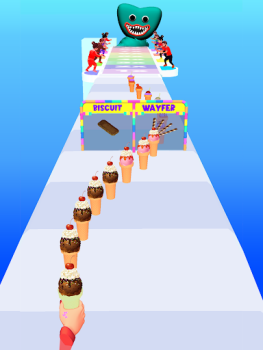 Download Ice Cream Stack Runner Games Arkade untuk Android tangkapan layar 7