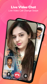 Download Live Video Call - Global Call Hiburan untuk Android tangkapan layar 2