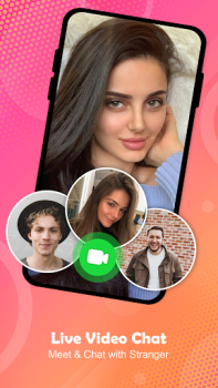Download Live Video Call - Global Call Hiburan untuk Android tangkapan layar 3