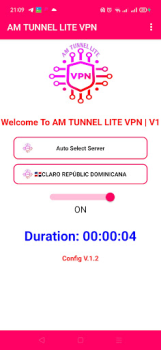 Download AM TUNNEL LITE VPN Alat untuk Android tangkapan layar 2