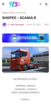 Download Skins Truckers Of Europe 3 Hiburan untuk Android tangkapan layar 3