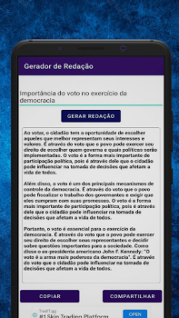 Download Gerador de Redação Pendidikan untuk Android tangkapan layar 4