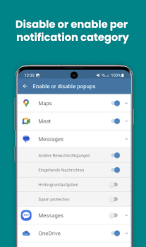 Download Disable Notification Popups Alat untuk Android tangkapan layar 4