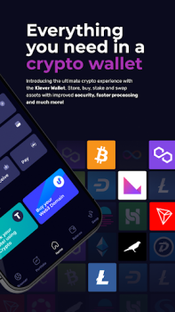 Download Klever Wallet: Bitcoin, Crypto Keuangan untuk Android tangkapan layar 2