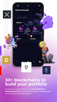 Download Klever Wallet: Bitcoin, Crypto Keuangan untuk Android tangkapan layar 3