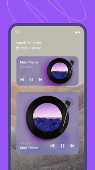 Download MD Vinyl - Music Player Widget Musik dan audio untuk Android tangkapan layar 4