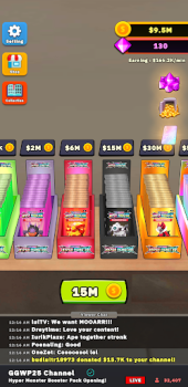 Download TCG Hyper Card Idle Streamer Permainan papan untuk Android tangkapan layar 5