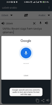 Download O'zbekcha-arabcha tarjimon Pendidikan untuk Android tangkapan layar 4