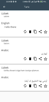 Download O'zbekcha-arabcha tarjimon Pendidikan untuk Android tangkapan layar 5