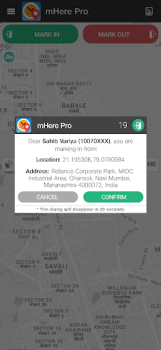 Download mHere Pro Bisnis untuk Android tangkapan layar 4