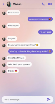 Download (G)I-DLE Fake Video Call, Chat Hiburan untuk Android tangkapan layar 3