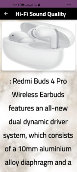 Download Xiaomi Redmi Buds 4 Pro guide Pendidikan untuk Android tangkapan layar 7
