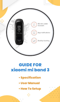 Download xiaomi mi band 3 instruction Pendidikan untuk Android tangkapan layar 3