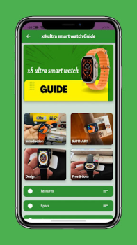 Download x8 ultra smart watch Guide Pendidikan untuk Android tangkapan layar 7