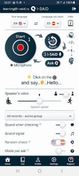 Download I-SAiD Learning by ear Pendidikan untuk Android tangkapan layar 3