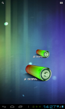 Download 3D AA Battery Widget Alat untuk Android tangkapan layar 3