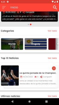 Download Zona Tv Box Olahraga untuk Android tangkapan layar 2