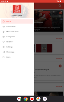 Download Zona Tv Box Olahraga untuk Android tangkapan layar 4