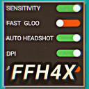 Download  ffh4x mod menu for fire