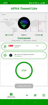 Download APNA TUNNEL LITE Alat untuk Android tangkapan layar 3