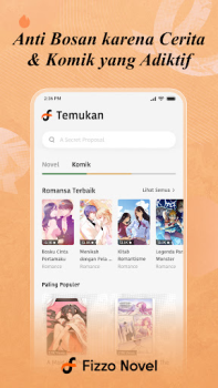Download Fizzo Novel - Reading Offline Buku dan Referensi untuk Android tangkapan layar 4