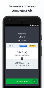 Download Grab Driver: App for Partners Peta dan navigasi untuk Android tangkapan layar 2