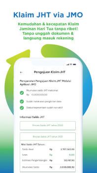 Download JMO (Jamsostek Mobile) Keuangan untuk Android tangkapan layar 3