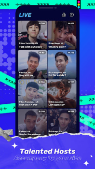 Download HeeSay - Blued LIVE & Dating Sosial untuk Android tangkapan layar 2