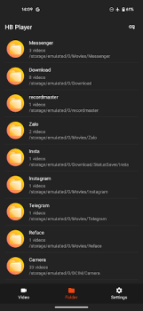 Download HB Video Player Pemutar & Editor Video untuk Android tangkapan layar 2