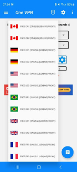 Download One VPN Alat untuk Android tangkapan layar 2