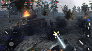 Download Ardennes Fury: WW2 FPS Guns Game aksi untuk Android tangkapan layar 5