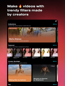 Download Polarr 24FPS Pemutar & Editor Video untuk Android tangkapan layar 5