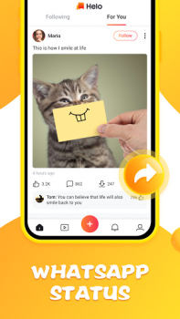 Download Helo - Humor and Social Trends Sosial untuk Android tangkapan layar 3