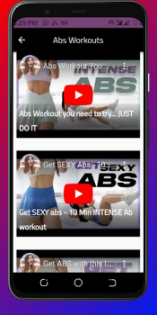 Download Workout - Chloe Ting Kesehatan & Kebugaran untuk Android tangkapan layar 2