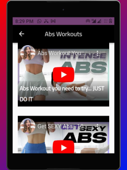 Download Workout - Chloe Ting Kesehatan & Kebugaran untuk Android tangkapan layar 6