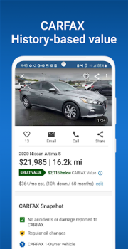 Download CARFAX - Shop New & Used Cars Mobil dan kendaraan untuk Android tangkapan layar 4