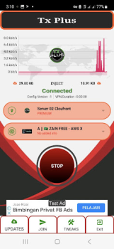 Download Tx Plus - Super Fast Net Alat untuk Android tangkapan layar 3